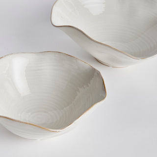 RIVO DECORATIVE BOWLS, SET OF 2