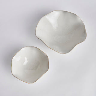 RIVO DECORATIVE BOWLS, SET OF 2