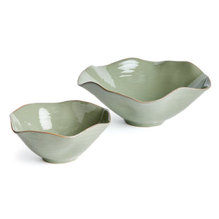 RIVO DECORATIVE BOWLS, SET OF 2