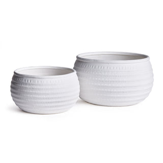 CARLA DECORATIVE BOWLS, SET OF 2