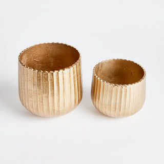CLARISSA CACHEPOTS, SET OF 2