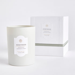 ESTATE SOY WAX CANDLE HONEYWOOD