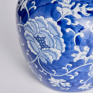 BARCLAY BUTERA DYNASTY LOTUS LIDDED JAR