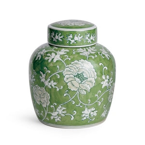 IMPERIAL LOTUS LIDDED JAR