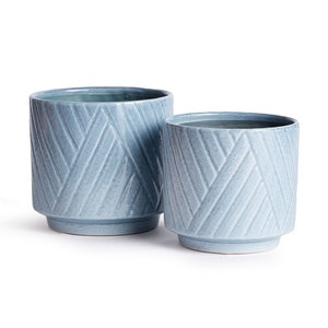 ARCHER POTS, SET OF 2