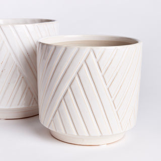 ARCHER POTS, SET OF 2