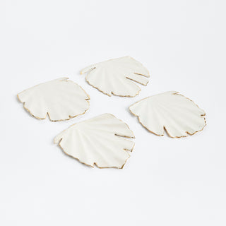 PALM COASTERS, SET OF 4