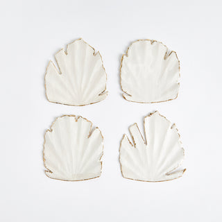 PALM COASTERS, SET OF 4