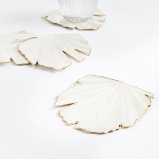 PALM COASTERS, SET OF 4