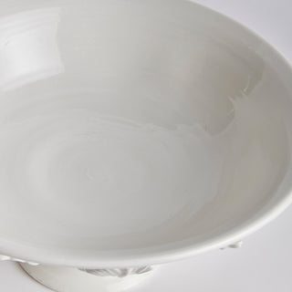 ALLEGRIA DECORATIVE FOOTED BOWL SHORT