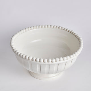 COLETTA DECORATIVE FOOTED LOW BOWL