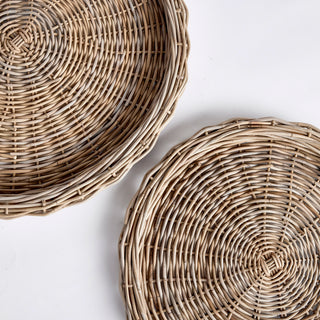 JULES ROUND TRAYS, SET OF 2