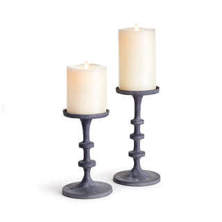 ABACUS PETITE CANDLE STANDS, SET OF 2