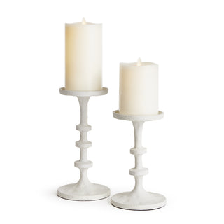 ABACUS PETITE CANDLE STANDS, SET OF 2