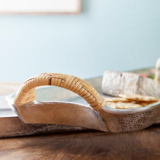 HELENA DECORATIVE LONG TRAYS, SET OF 2