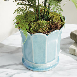 MALINE FOOTED  POT LARGE