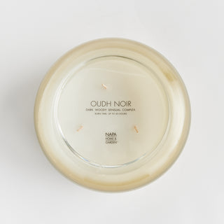 OUDH NOIR 3-WICK CANDLE BOWL
