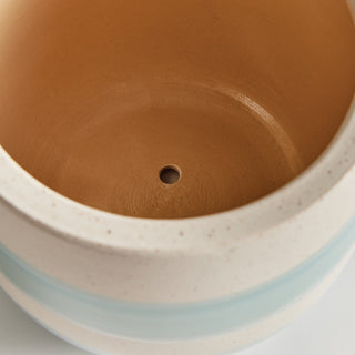 LIA HAND-PAINTED POTS, SET OF 2