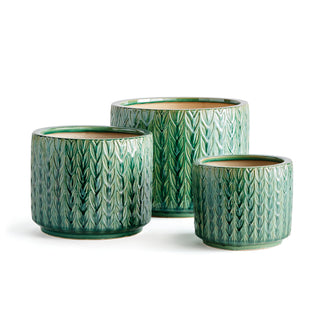 ANILA POTS, SET OF 3