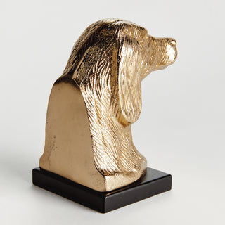 DISTINGUISHED DOG BUST SCULPTURE