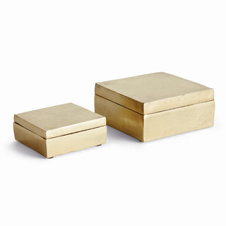 CRESSIDA LIDDED BOXES, SET OF 2