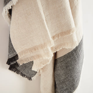 ANIKA EUROPEAN LINEN THROW