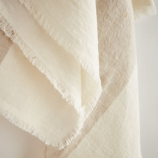 ANIKA EUROPEAN LINEN THROW
