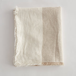 ANIKA EUROPEAN LINEN THROW