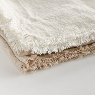 ANIKA EUROPEAN LINEN THROW