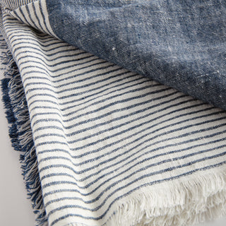 LEON EUROPEAN LINEN THROW