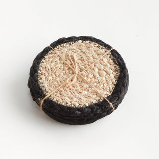 JUTE COASTERS, SET OF 4
