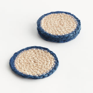 JUTE COASTERS, SET OF 4