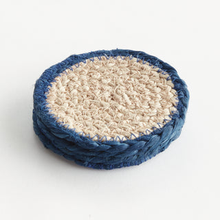 JUTE COASTERS, SET OF 4
