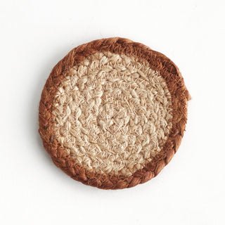 JUTE COASTERS, SET OF 4