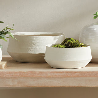 REGINA DECORATIVE BOWLS, SET OF 2