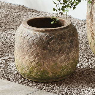 WEATHERED GARDEN POT SMALL