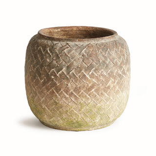 WEATHERED GARDEN POT LARGE