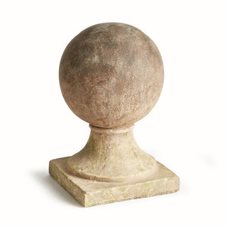 WEATHERED GARDEN BALL FINIAL