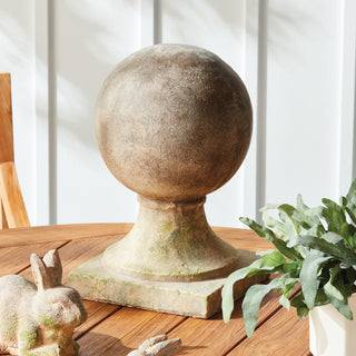 WEATHERED GARDEN BALL FINIAL