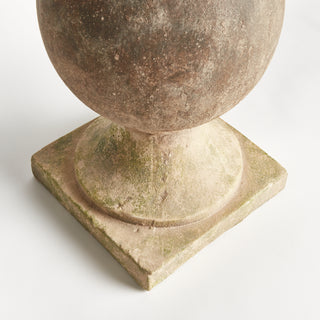 WEATHERED GARDEN BALL FINIAL
