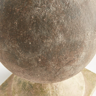 WEATHERED GARDEN BALL FINIAL