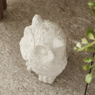 WEATHERED GARDEN OWL