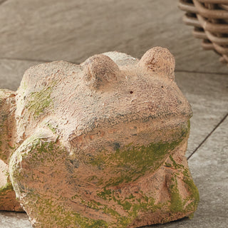 WEATHERED GARDEN FROG
