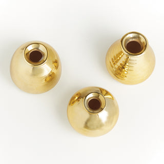 TINSLEY BUD VASES, SET OF 3