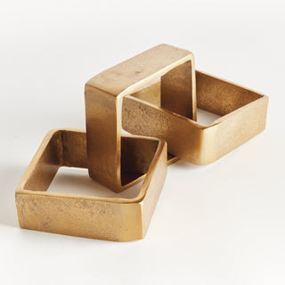 CORBIN SQUARE CHAIN SCULPTURE