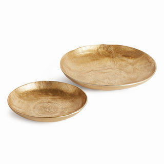 ASHWIN DECORATIVE BOWLS, SET OF 2