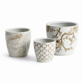 PROVINCE FLOWER POTS, SET OF 3