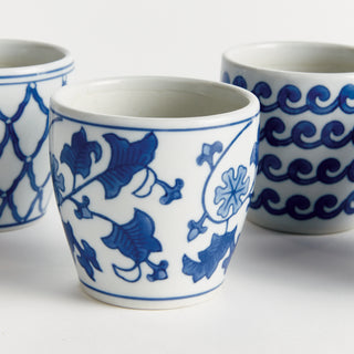 BARCLAY BUTERA DYNASTY MINI FLOWER POTS, SET OF 6