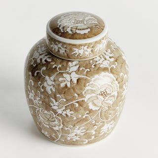 PROVINCE LOTUS LIDDED JAR