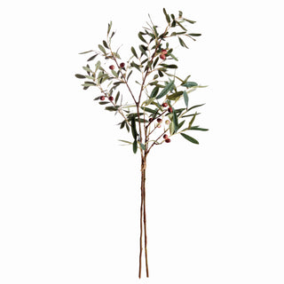 OLIVE STEMS WITH OLIVES 32", BUNDLE OF 2